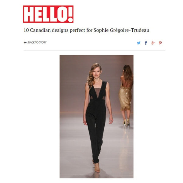 Rachel Sin featured in Hello Magazine