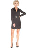 Jersey Shirt Dress Black - Dresses