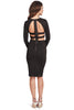 Cage Back Cut Out Dress - LAST ONE